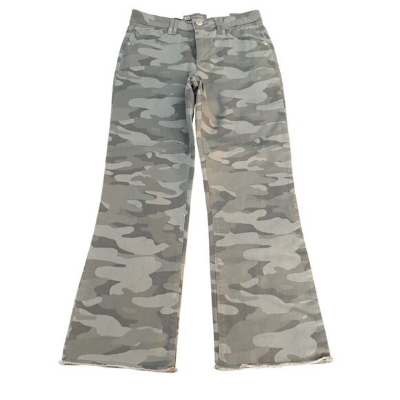 Wit & Wisdom Women's Camo Print Pants Stretchy Waistband, Size 4 NWT - Picture 1 of 11